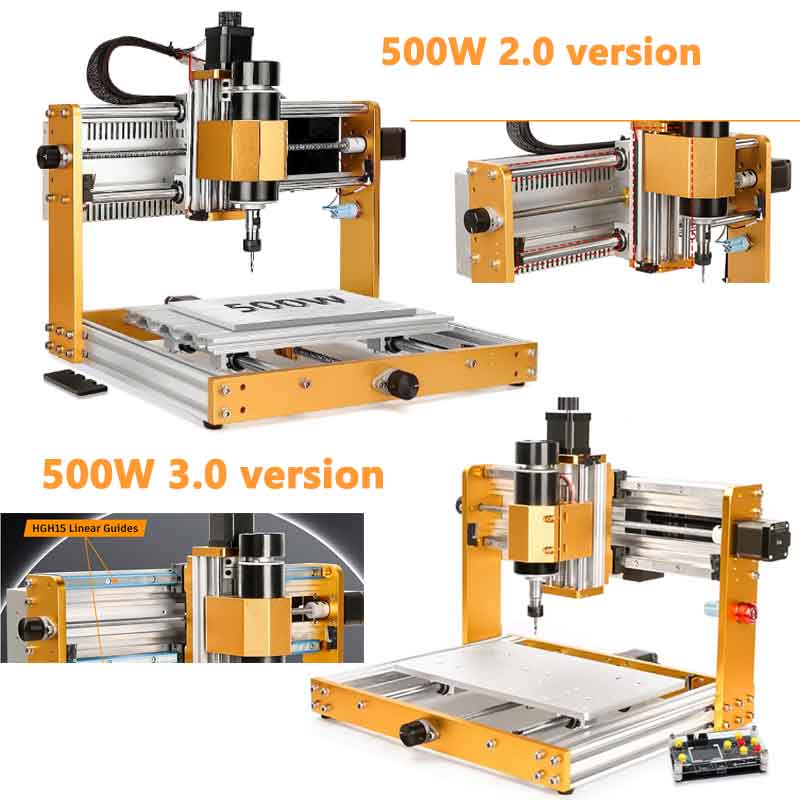 3018 Cnc - 3018 PRO MAX CNC 3-assige houtgraveermachine,