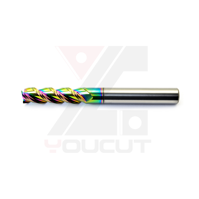 End Mill - AE-14-100-3F 3-snijdende hardmetalen frees met DLC-coating,