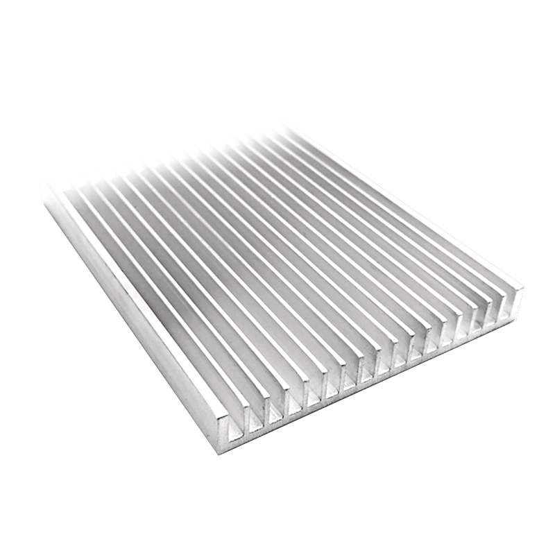 Aluminium Extrusion - Ultradunne 75x10mm aluminium koellichaam Hoge vermogens
