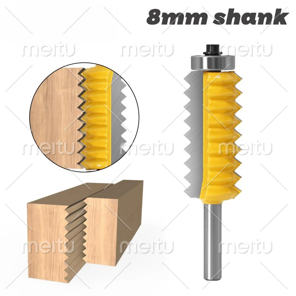 End Mill - 8 mm schacht houtbewerkingsfrees - verhoogd