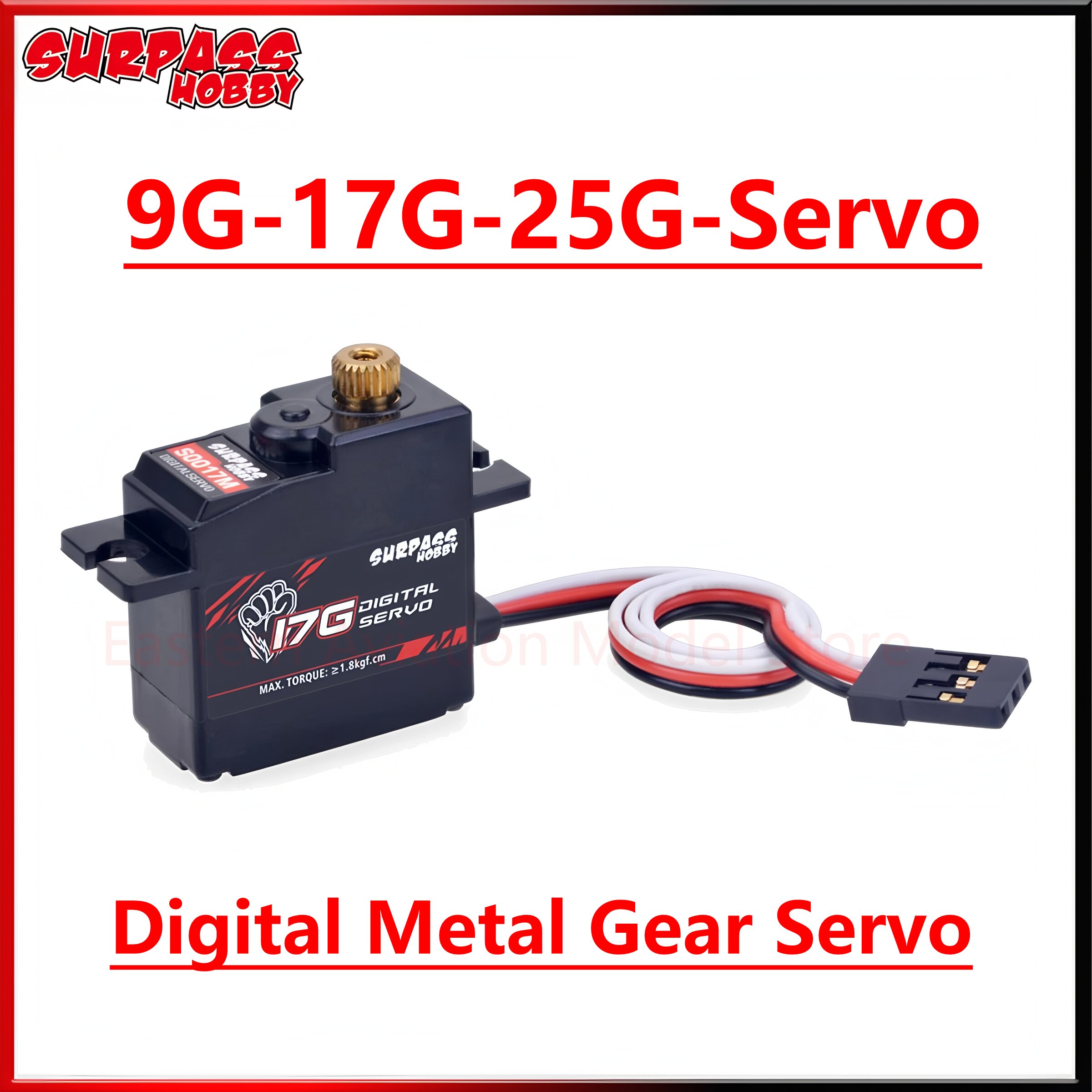 Servo 9G - Overtreffen Hobby S009M 9G S0017M 17G