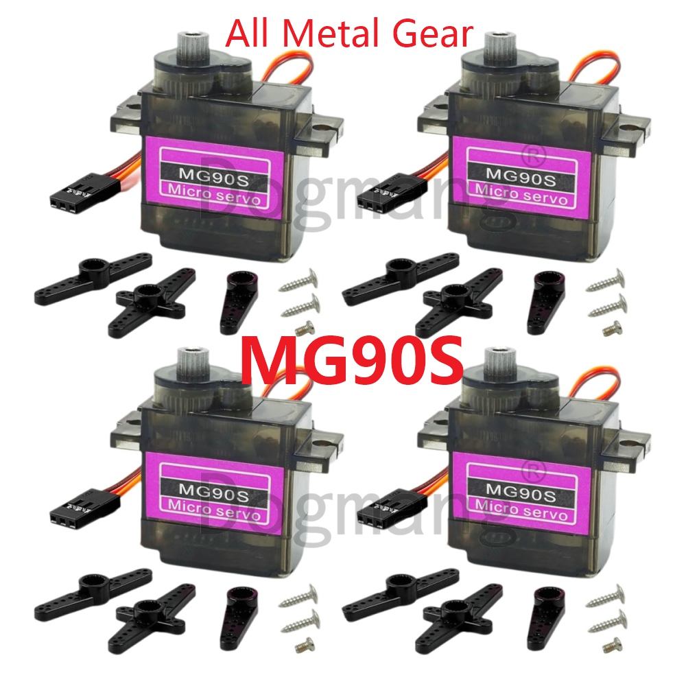 Servo 9G - MG90S Servo 1/2/4/10/20/50 Stuks Alle Metal