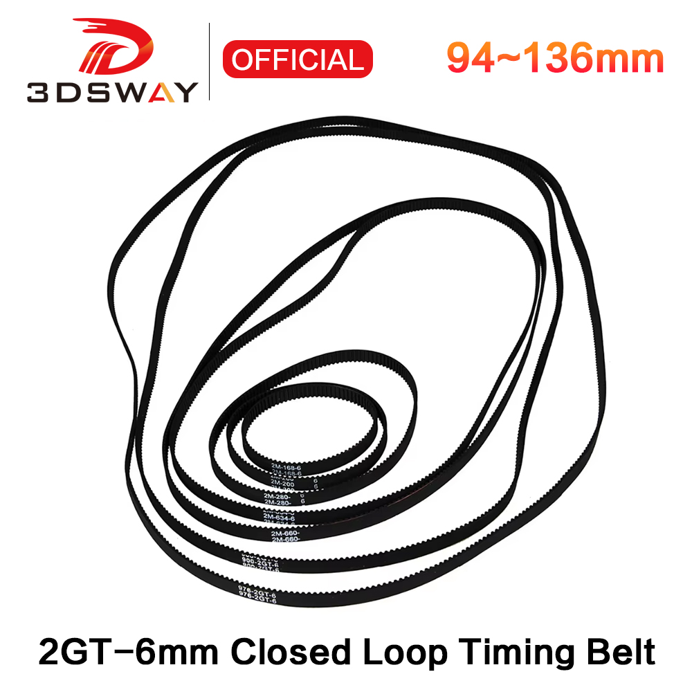 Gt2 Belt - 3DSWAY 3D Printer Onderdelen GT2 Gesloten