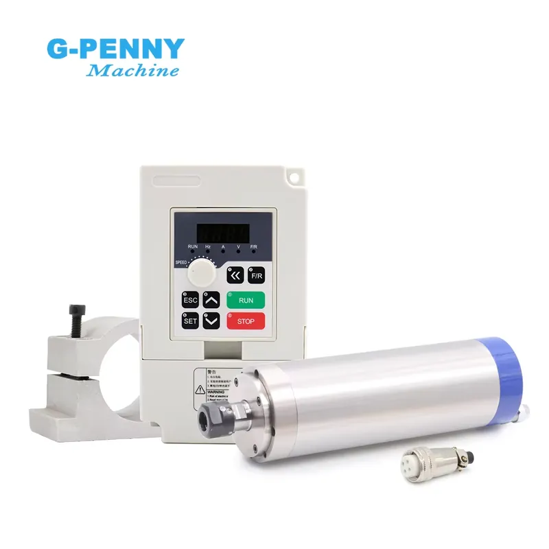 Water Cooled Spindle - Aanpassingsset G-PENNY 110v/220v 1.5kw ER16 D65
