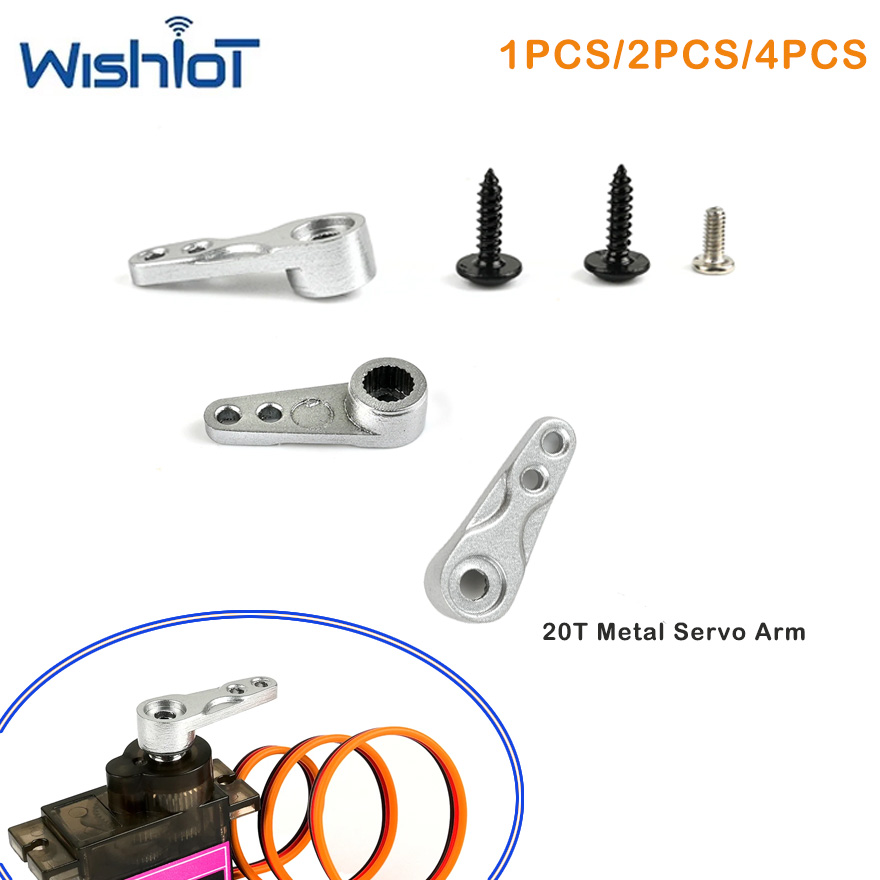 Servo 9G - 1PCS/2PCS/4PCS Metalen Servo Onderdelen 20T Arm