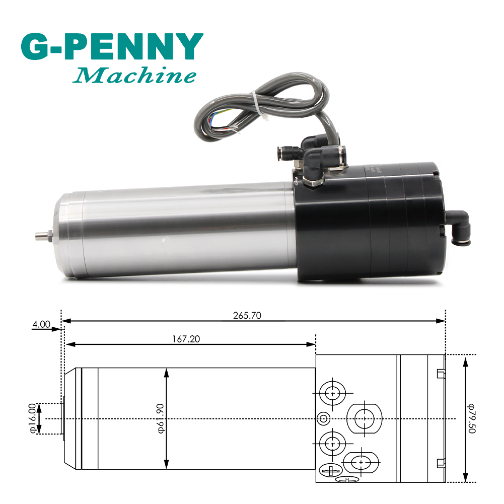 Watergekoelde Spindel 1.8kw 22 - Water Cooled Spindle recensie en prijs