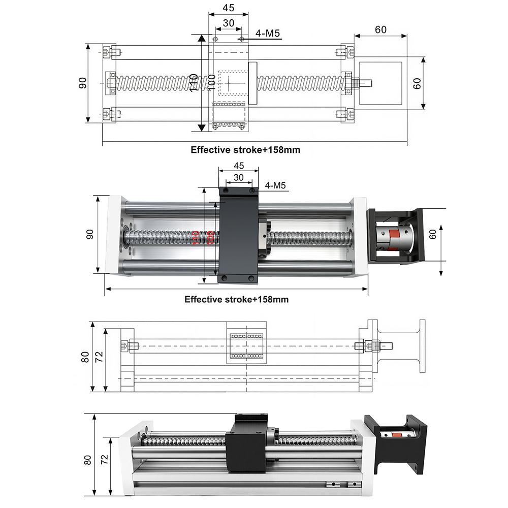 Lineaire geleiderail optische  - Linear Rail recensie en prijs