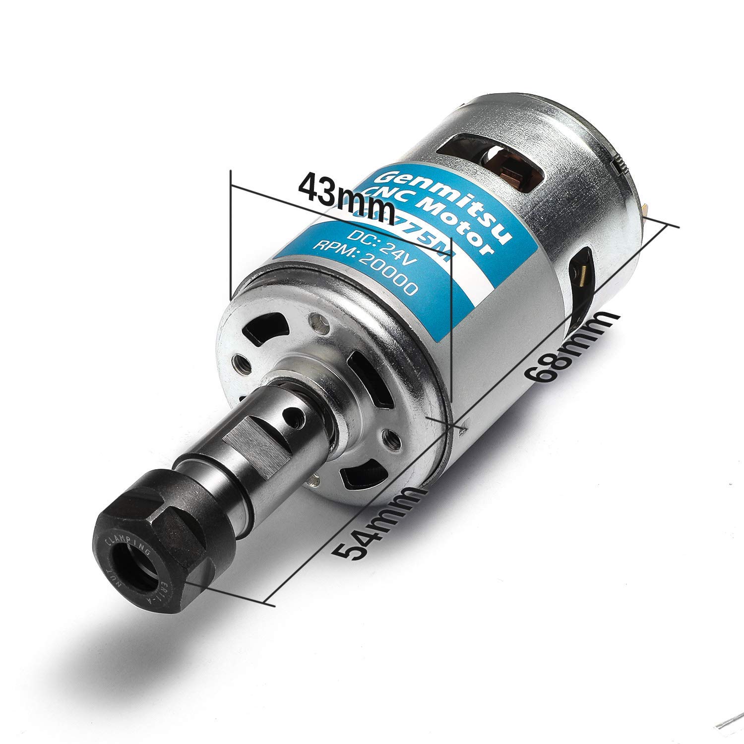 Genmitsu GS-775M 20000Rpm 775  - 3018 Cnc recensie en prijs