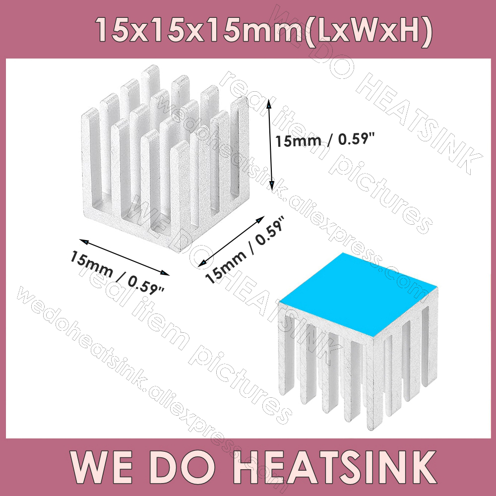 Aluminium Heatsink 15X15X15Mm/ - Aluminium Extrusion recensie en prijs