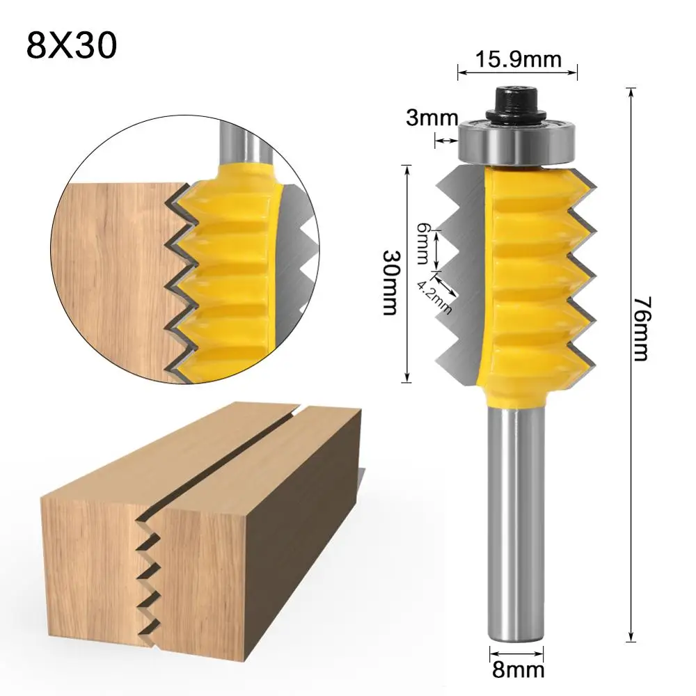 8 mm schacht houtbewerkingsfre - End Mill recensie en prijs