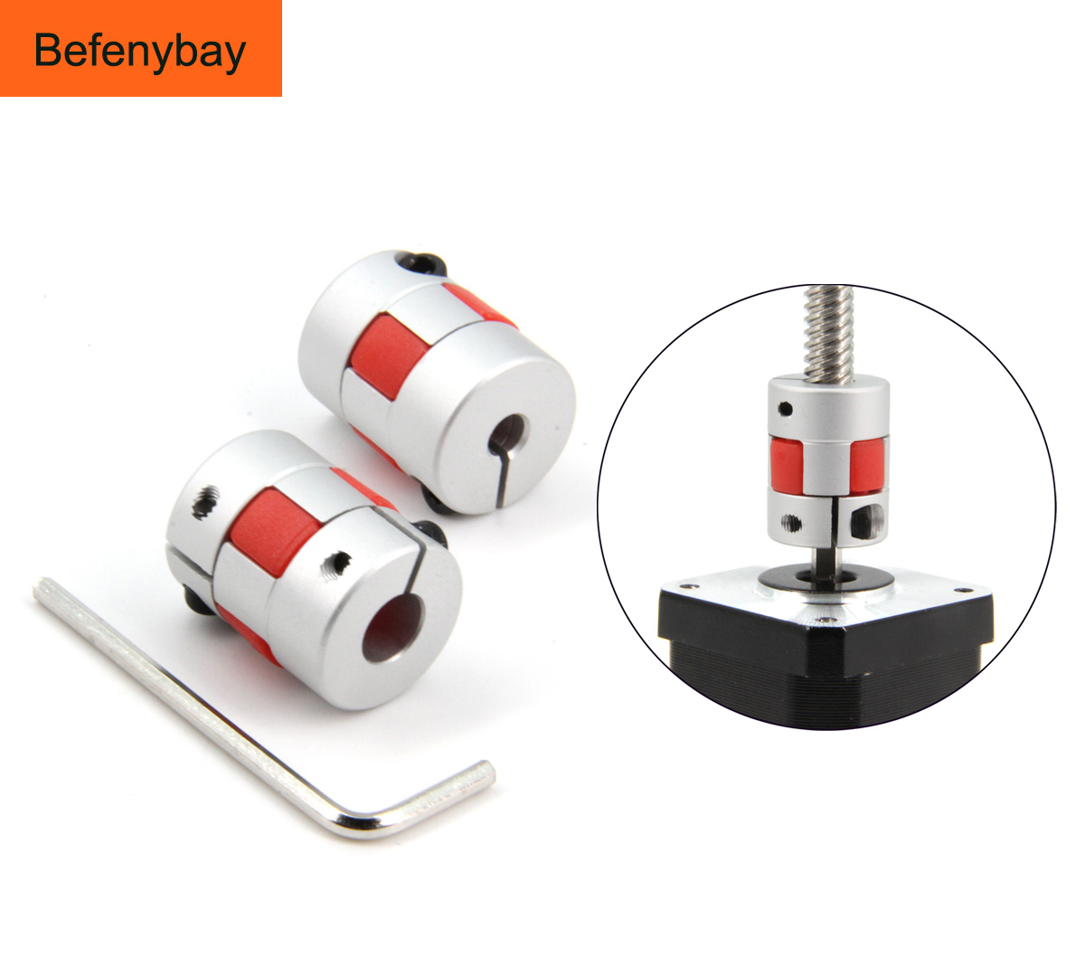 Befenybay CNC-motorconnector T - Coupling 8Mm recensie en prijs