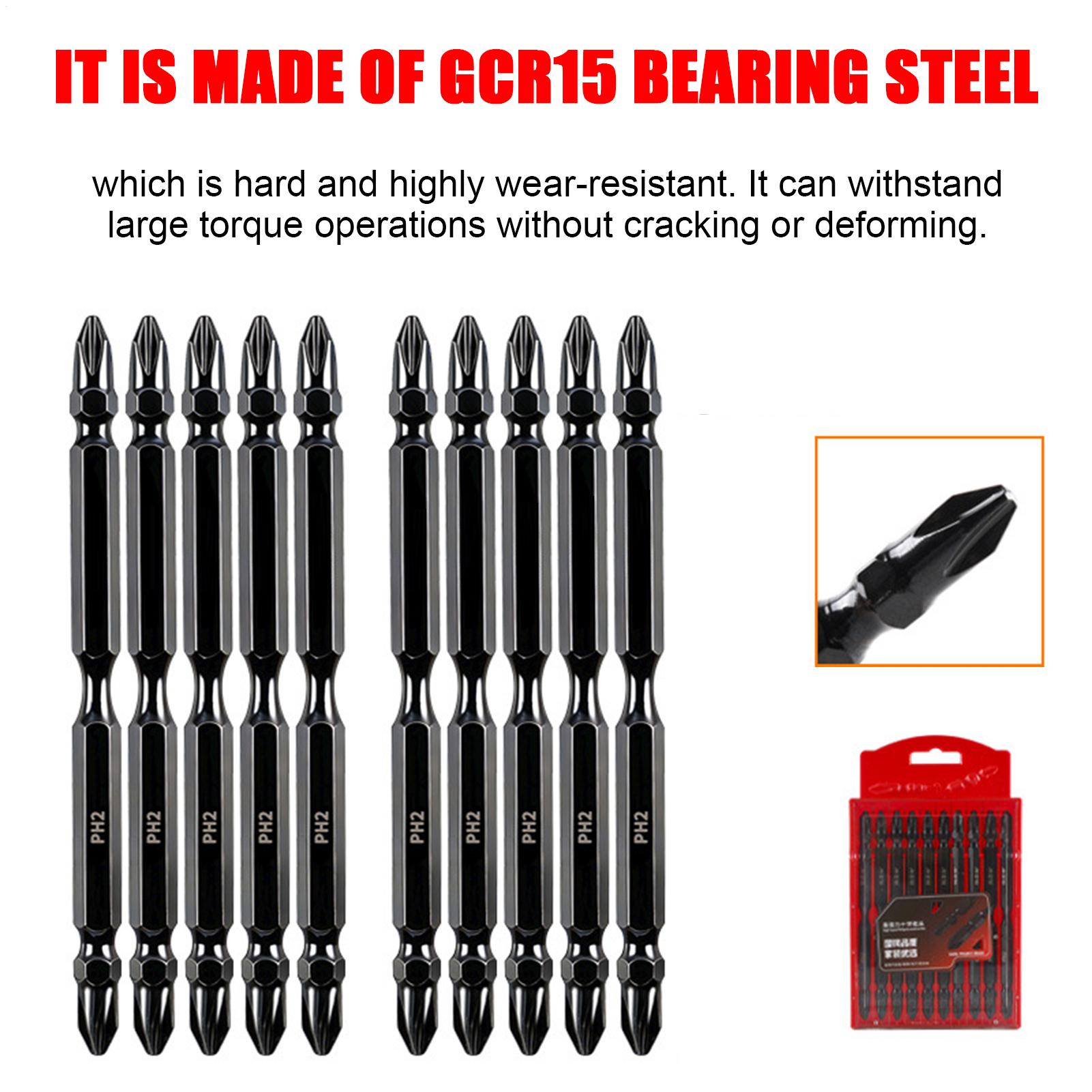 Magnetische bits voor boormach - End Mill Set recensie en prijs