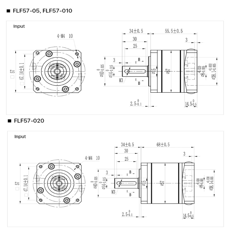 FLF57-05 Nema 23 Planetaire Ve - Nema23 Stepper recensie en prijs