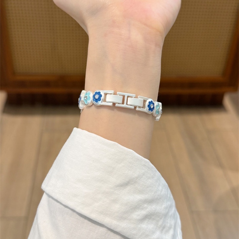 Creatieve bloem metalen armban - Gt2 Belt recensie en prijs