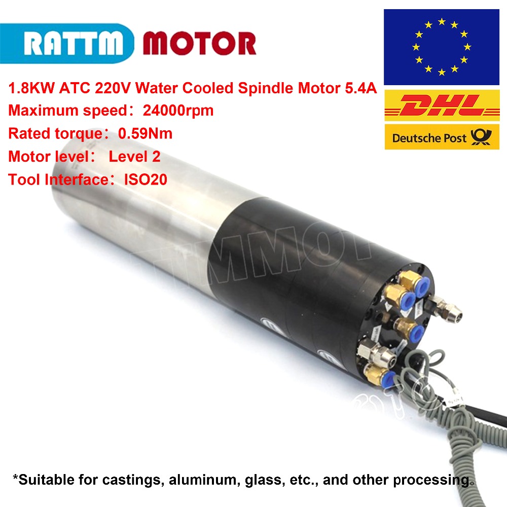 1.8KW 2.2KW ISO20 watergekoeld - Water Cooled Spindle recensie en prijs
