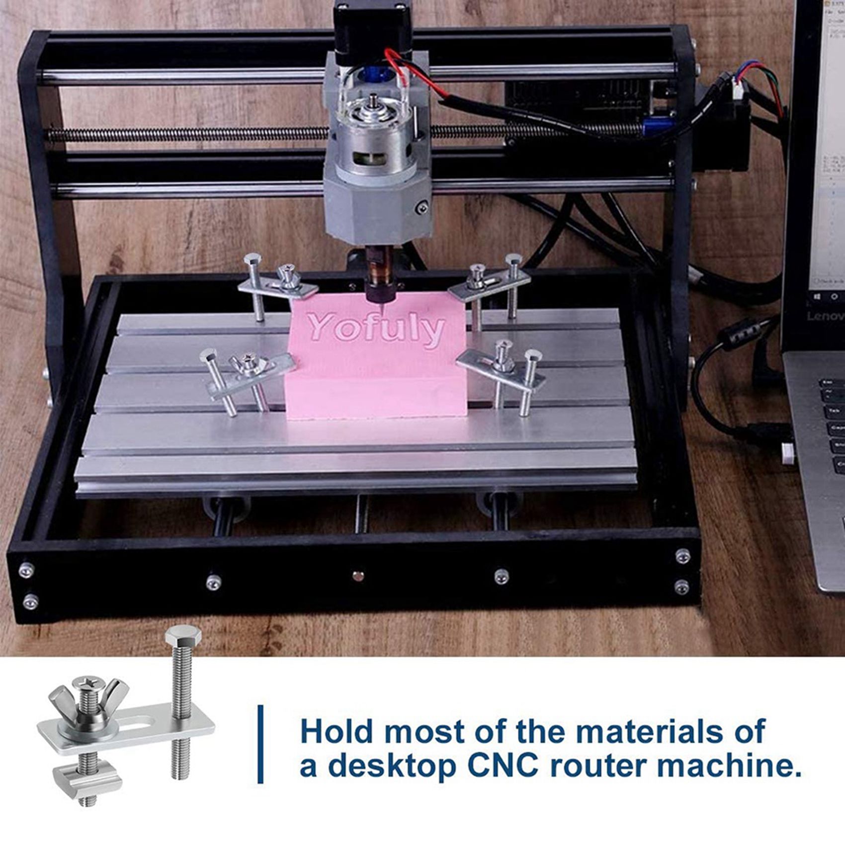 B62B-8 Pack T-Track Clamp, Min - 3018 Cnc recensie en prijs