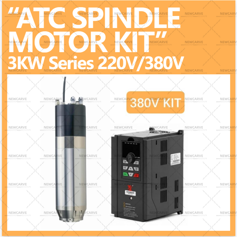 Spindelmotor + VFD-kit A - Water Cooled Spindle recensie en prijs
