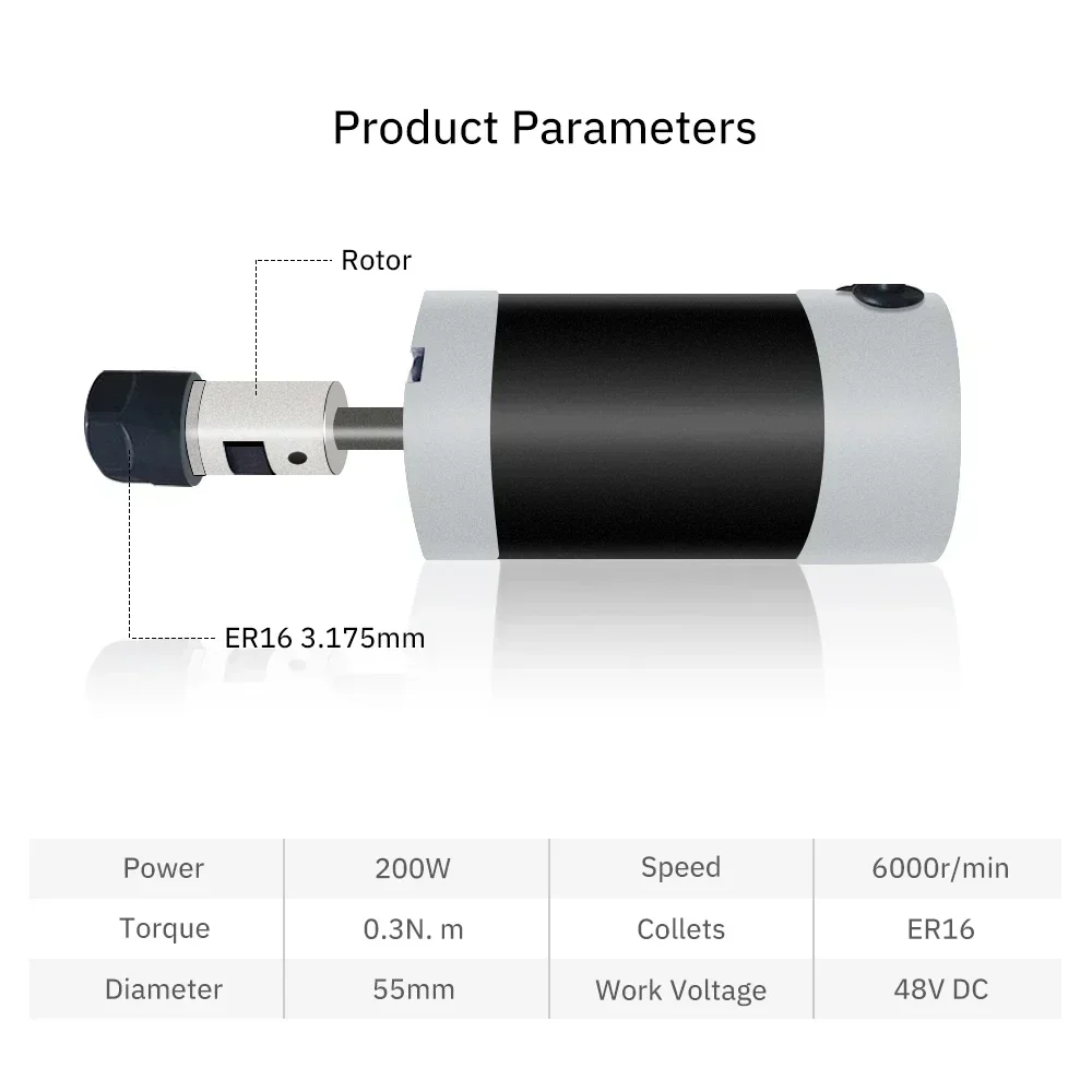 BLDC Borstelloze Spindelmotor  - Water Cooled Spindle recensie en prijs