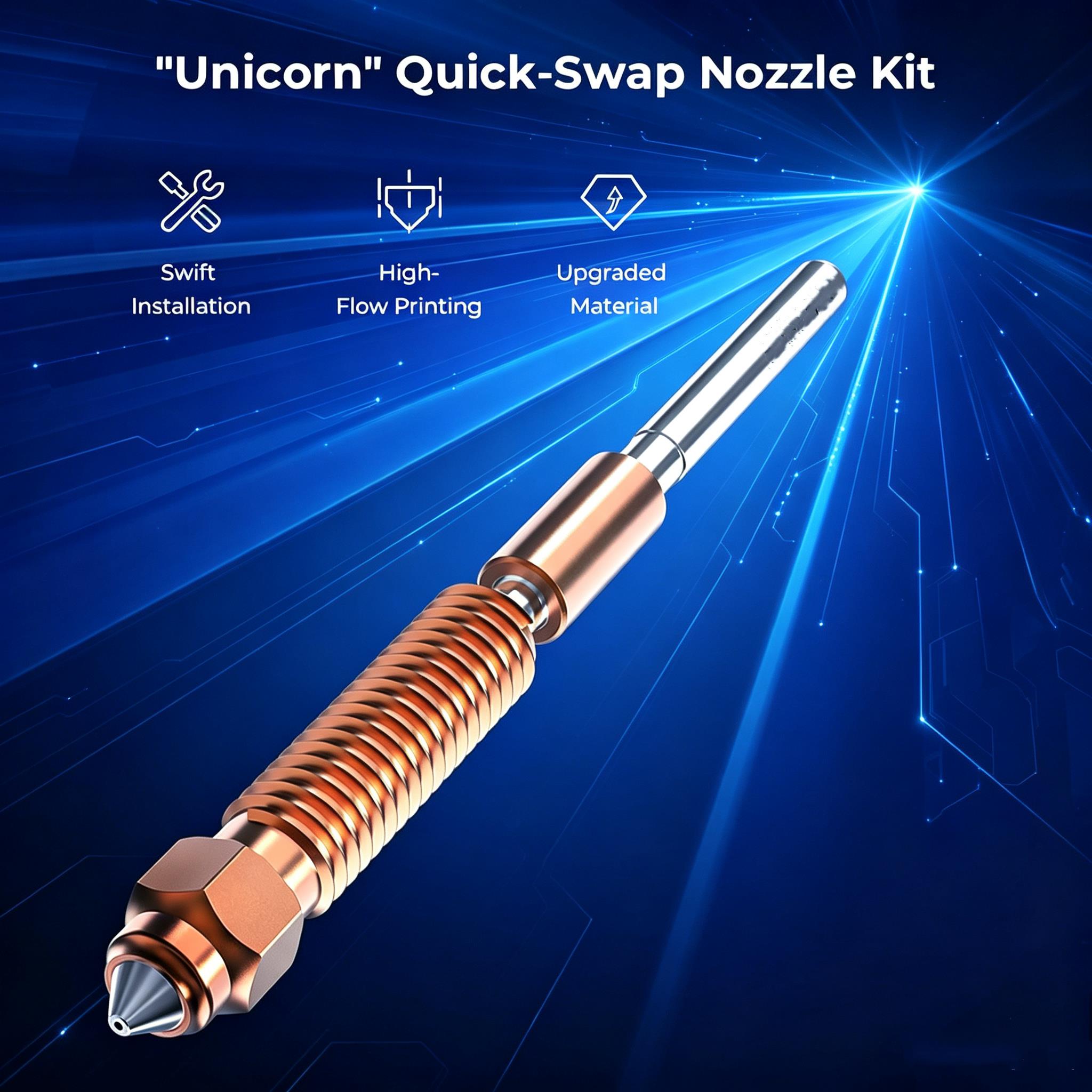 Nozzle voor Creality K1C K1 Ma - Aluminium Profile 2020 recensie en prijs