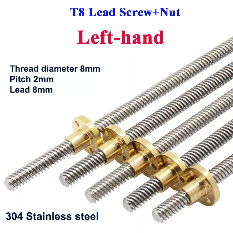 T8 Loodschroef Linksdraad Lood - Lead Screw 8Mm recensie en prijs