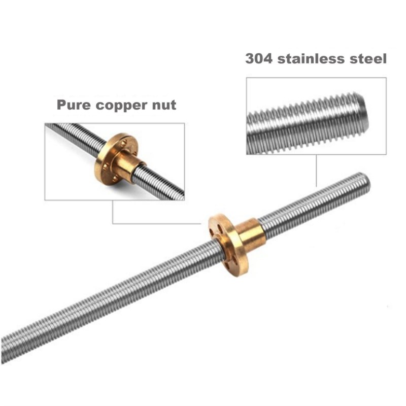 T8 Loodschroef Linksdraad Lood - Lead Screw 8Mm recensie en prijs