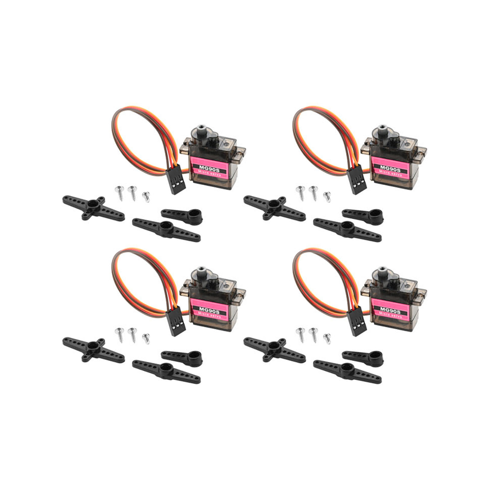 4 stuks Micro Servo Metal Gear - Servo 9G recensie en prijs