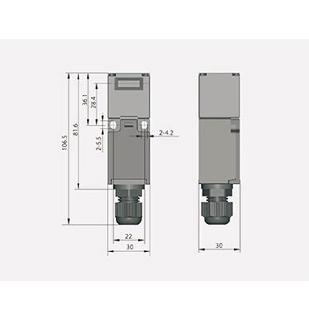 Kedu QKS8 Veiligheid Deur Scha - Limit Switch recensie en prijs