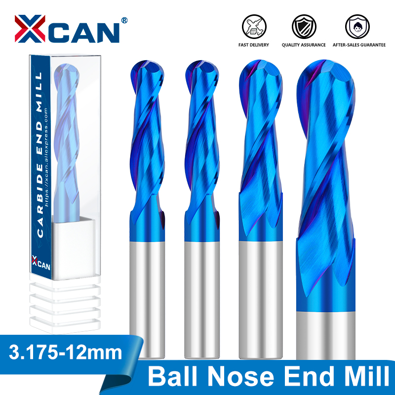 Xcan Radiusfrees 3.175 4 6 8 1 - End Mill Set recensie en prijs