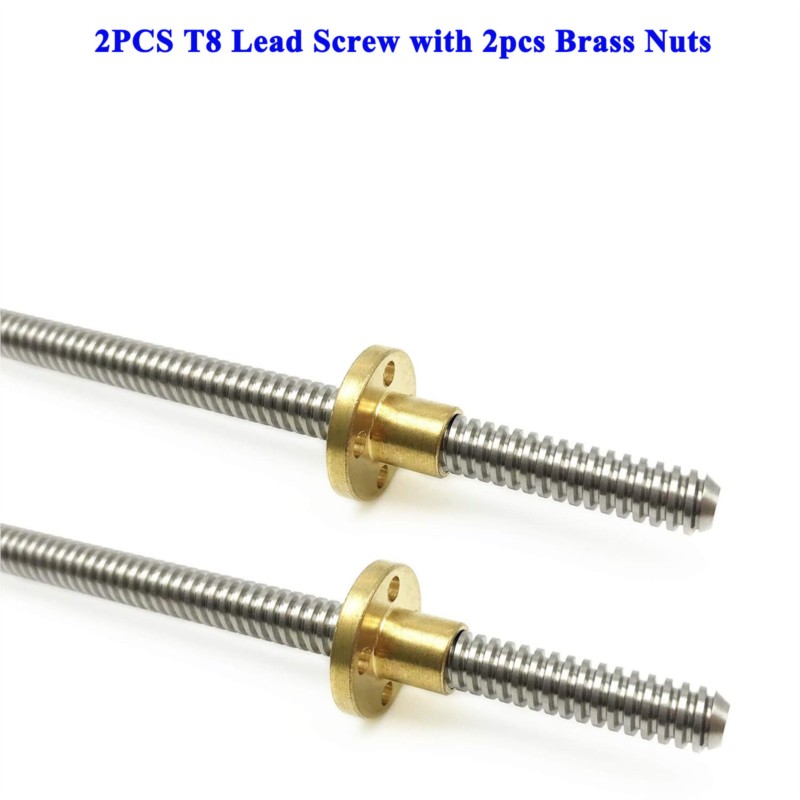 2 STKS T8 Loodschroef Tr8 Lood - Lead Screw 8Mm recensie en prijs