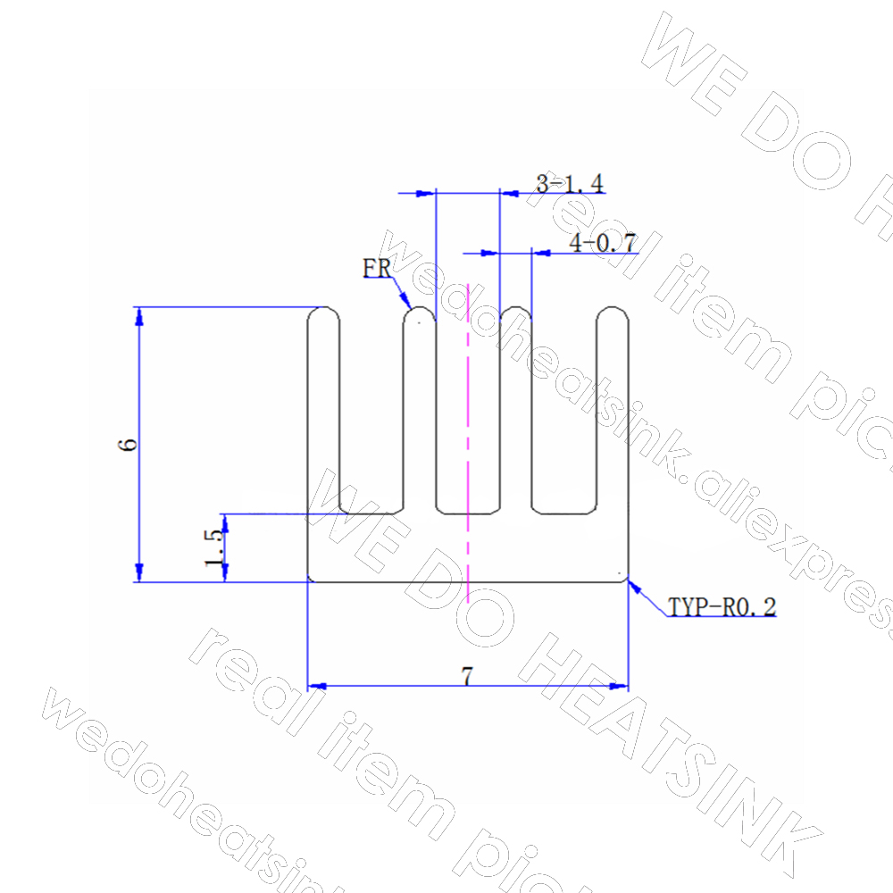 WE DO HEATSINK 50 stuks/verpak - Aluminium Extrusion recensie en prijs