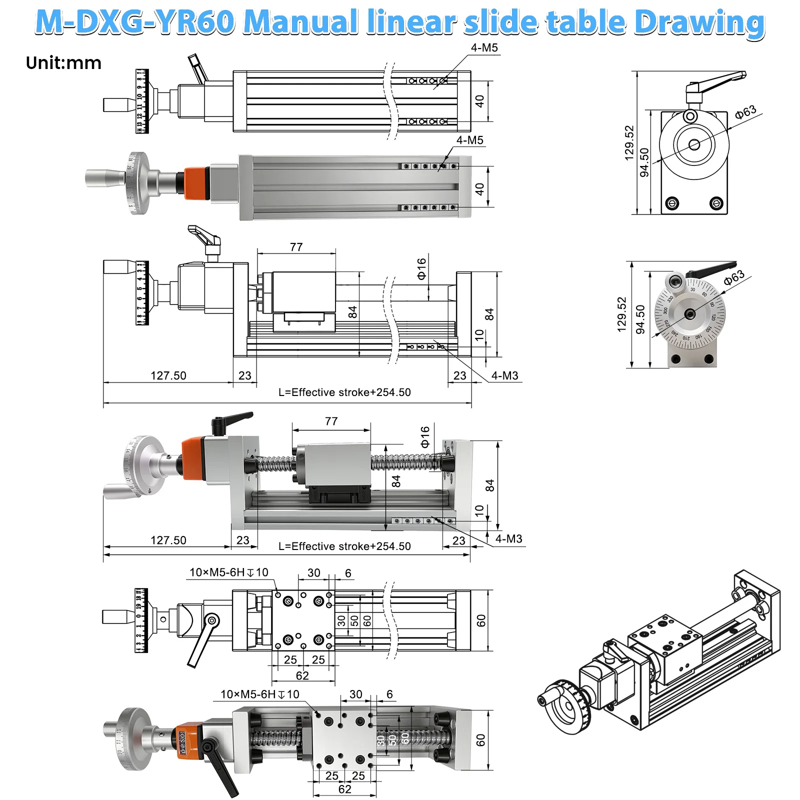 60KG draagvermogen handmatige  - Linear Rail recensie en prijs