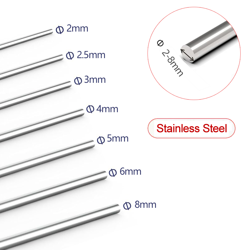 300mm roestvrij staal massieve - Linear Rod 8Mm recensie en prijs