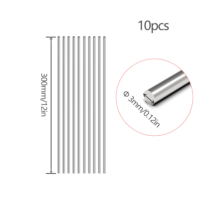 300mm roestvrij staal massieve - Linear Rod 8Mm recensie en prijs
