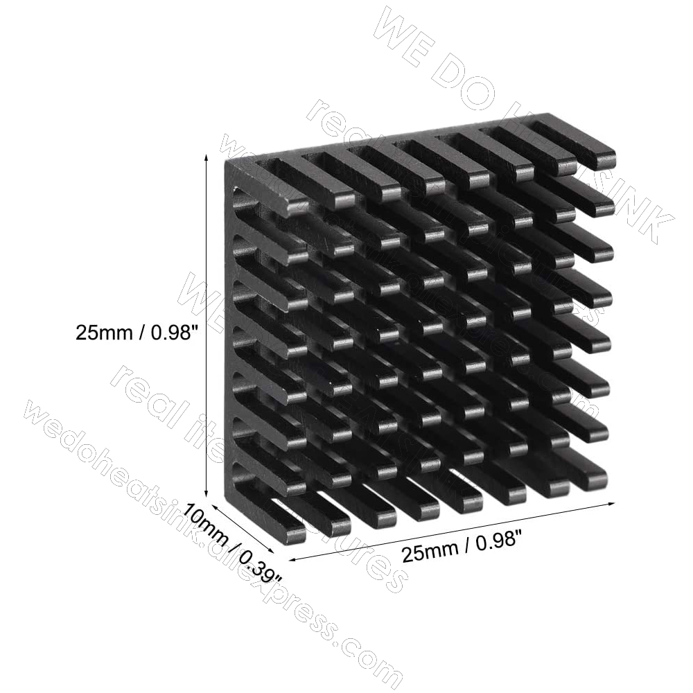 We Doen Heatsink 12 Pcs 25X25X - Aluminium Extrusion recensie en prijs